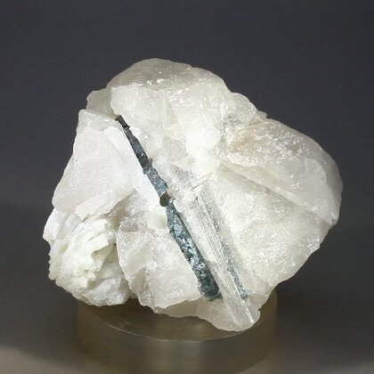 Indicolite (Blue Tourmaline) Quartz Crystal ~54mm