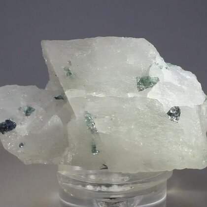 Indicolite (Blue Tourmaline) Quartz Crystal ~55mm