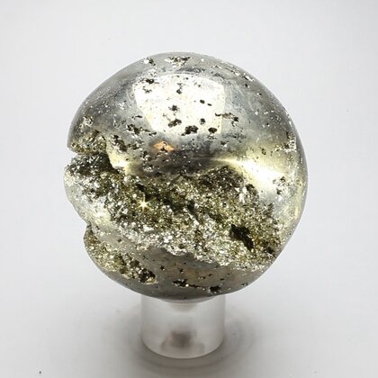 Iron Pyrite Crystal Sphere ~67mm
