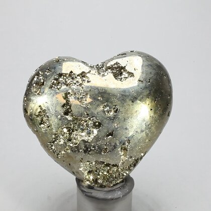 Iron Pyrite Heart ~50x45mm