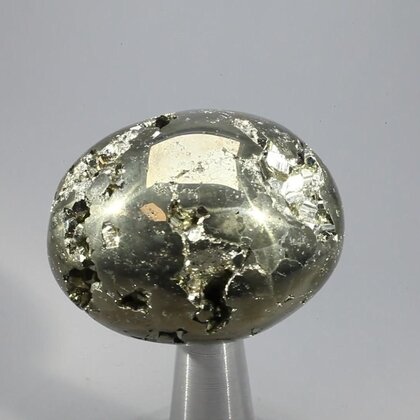 Iron Pyrite Tumblestone ~42mm