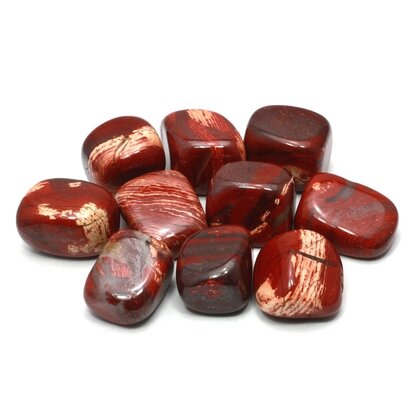 Jasper Snakeskin Tumble Stone (20-25mm) - Single Stone