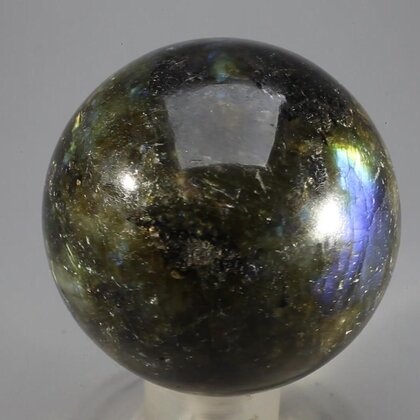 Labradorite Crystal Sphere  ~45mm
