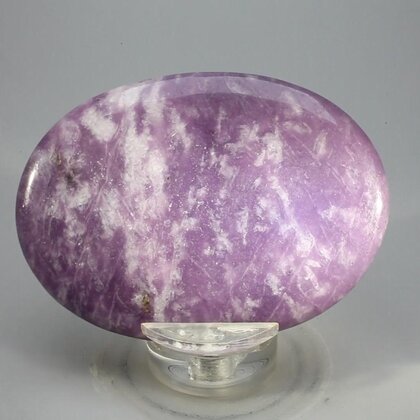 Lepidolite Palmstone (Extra Grade) ~70x50mm