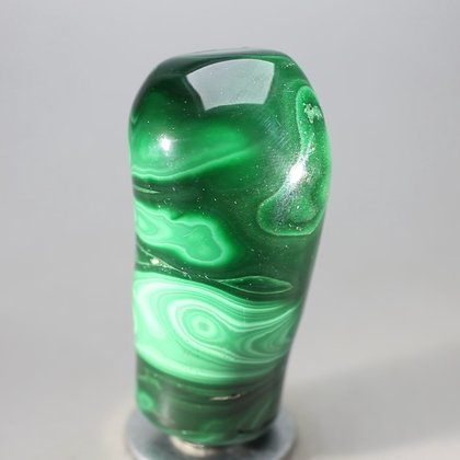 Malachite Freeform Polished Stone ~54mm