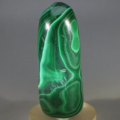 Malachite Freeform Polished Stone ~57mm