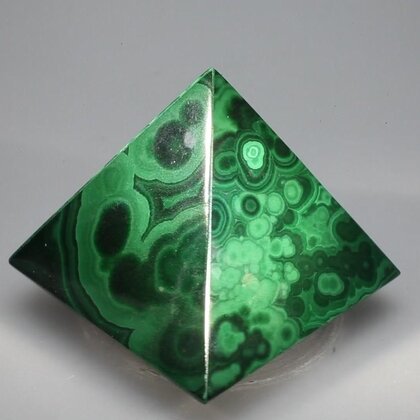 Malachite Pyramid ~43mm