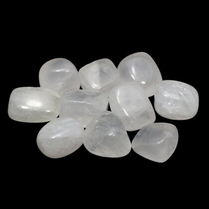 Milky Quartz Tumble Stone (20-25mm) - Single Stone