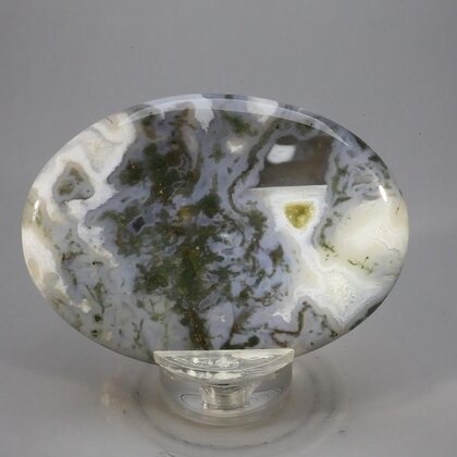 Moss Agate Palmstone (Extra Grade) ~70x50mm