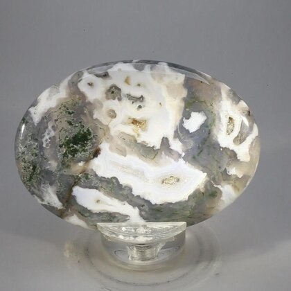 Moss Agate Palmstone (Extra Grade) ~70x50mm