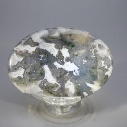 Moss Agate Palmstone (Extra Grade) ~70x50mm