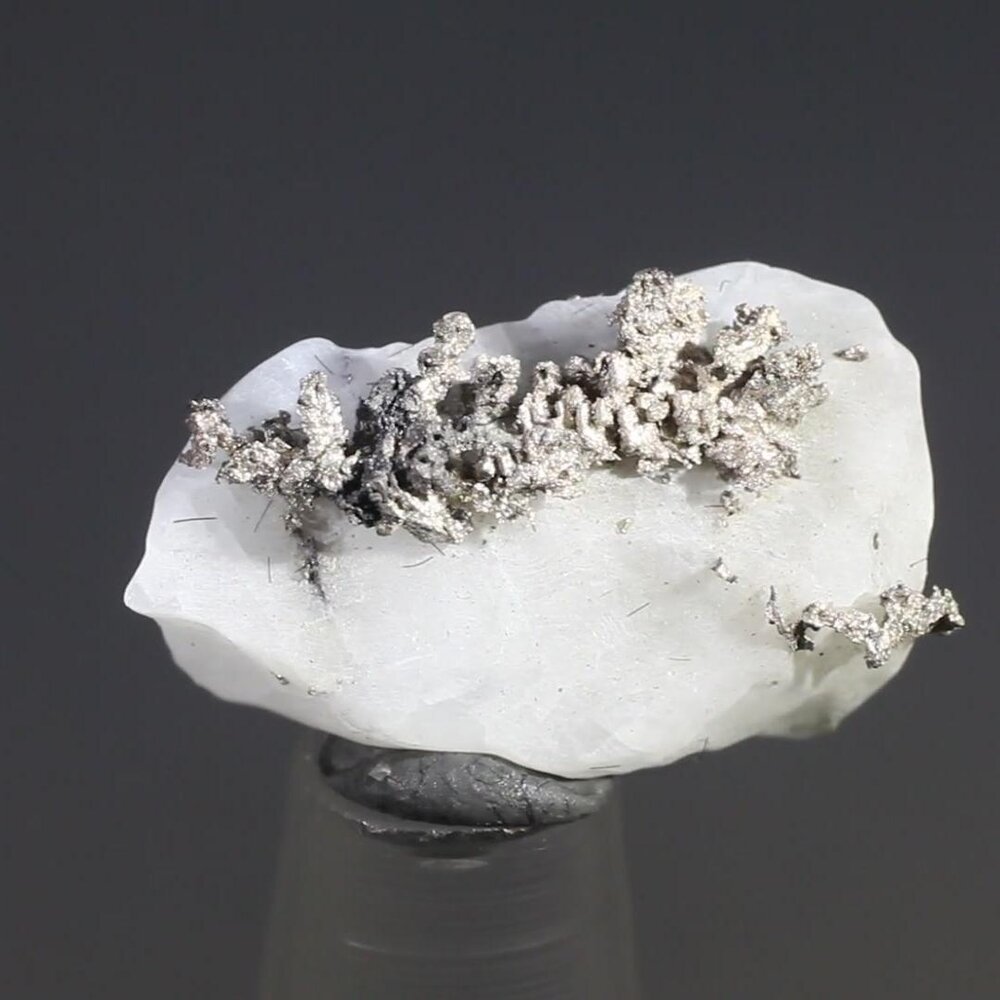Native Silver Healing Mineral Specimen ~17mm