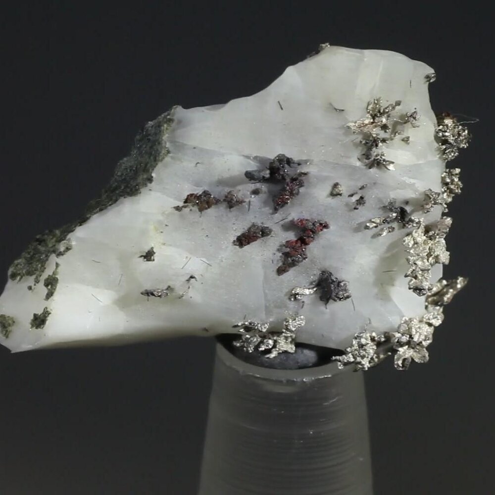 Native Silver Healing Mineral Specimen ~26mm