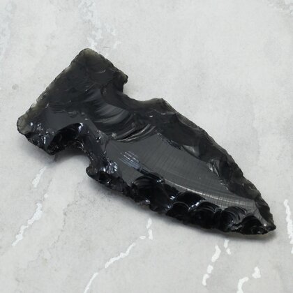 Obsidian Arrowhead ~60mm