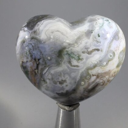 Ocean Jasper Crystal Heart ~45mm
