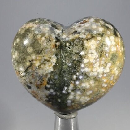 Ocean Jasper Crystal Heart ~45mm