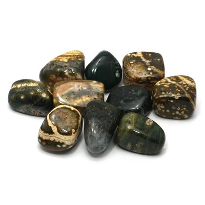 Ocean Jasper Tumble Stone (20-25mm) - Single Stone