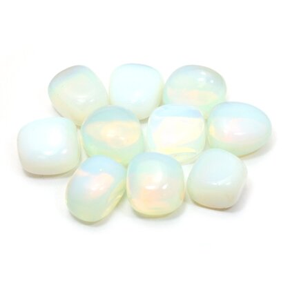 Opalite Tumble Stone (20-25mm) - Single Stone