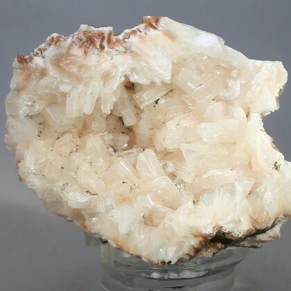 Pink Heulandite Crystal Cluster ~56mm