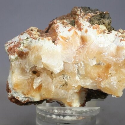 Pink Heulandite Crystal Cluster ~56mm