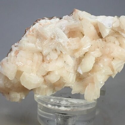 Pink Heulandite Crystal Cluster ~62mm