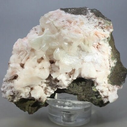 Pink Heulandite Crystal Cluster ~70mm