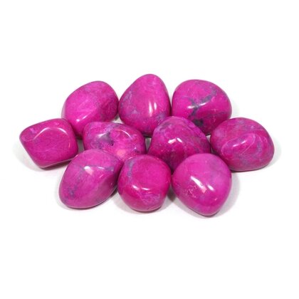 Pink Howlite Tumble Stone (20-25mm)