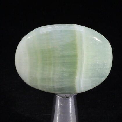 Pistachio Calcite Massage Stone ~39mm