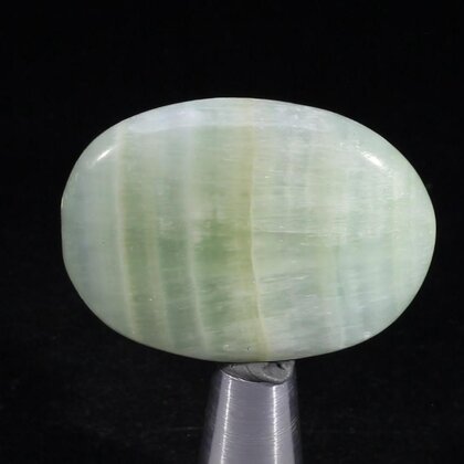 Pistachio Calcite Massage Stone ~40mm