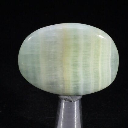 Pistachio Calcite Massage Stone ~40mm