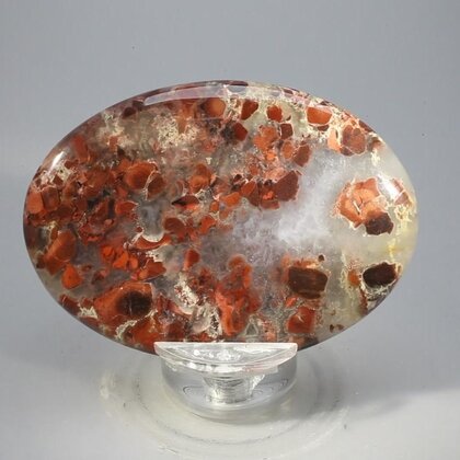 Poppy Jasper Palmstone (Extra Grade)  ~70x50mm