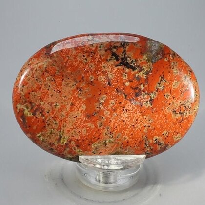 Poppy Jasper Palmstone (Extra Grade)  ~70x50mm