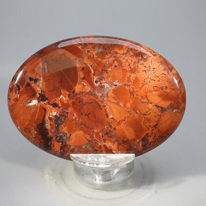 Poppy Jasper Palmstone (Extra Grade)  ~70x50mm