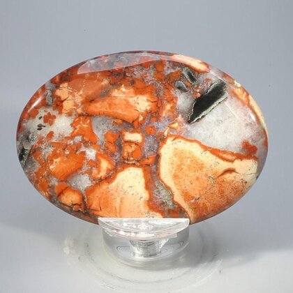 Poppy Jasper Palmstone (Extra Grade)  ~70x50mm