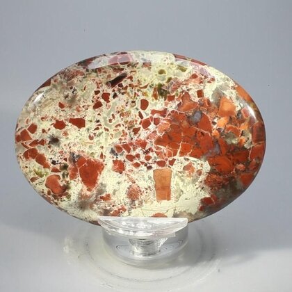 Poppy Jasper Palmstone (Extra Grade)  ~70x50mm