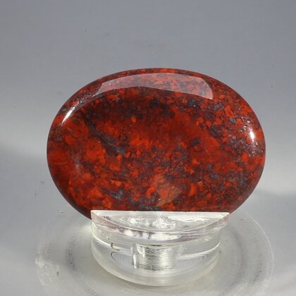 Poppy Jasper Thumbstone (Extra Grade) ~40x30mm