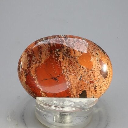 Poppy Jasper Thumbstone (Extra Grade) ~40x30mm