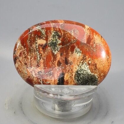 Poppy Jasper Thumbstone (Extra Grade) ~40x30mm