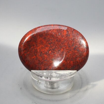 Poppy Jasper Thumbstone (Extra Grade) ~40x30mm