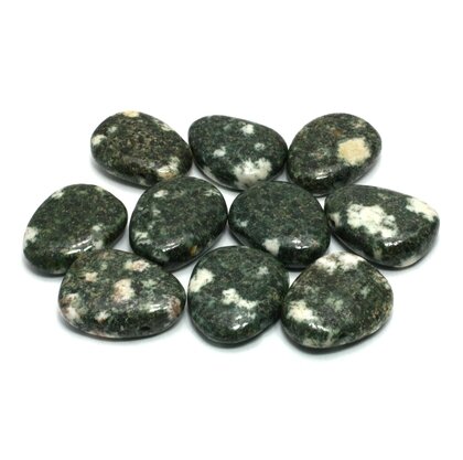 Preseli Stonehenge Bluestone Drilled Tumble Stone