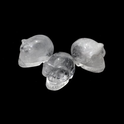 Quartz Crystal Skull ~ (28-30mm)
