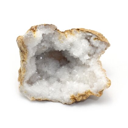 Quartz Geode Crystal Specimen - Medium