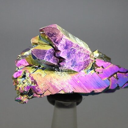 Rainbow Aura Quartz Healing Crystal ~43mm