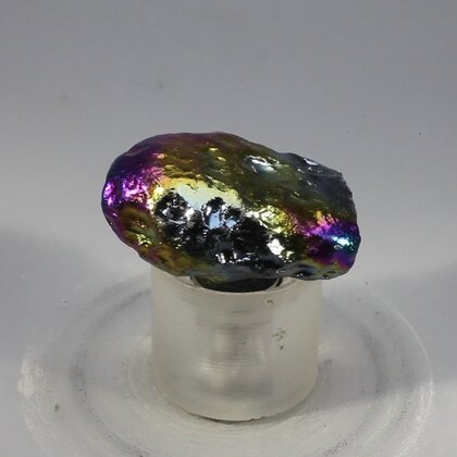 Rainbow Aura Tektite Tumblestone ~25mm