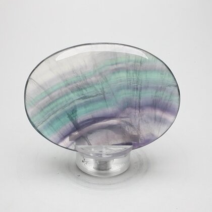 Rainbow Fluorite Palmstone (Extra Grade) ~70x50mm