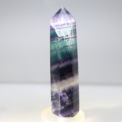 Rainbow Fluorite Polished Point  ~85mm