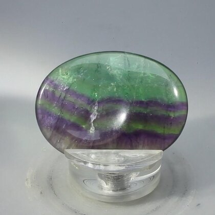 Rainbow Fluorite Thumbstone (Extra Grade) ~40x30mm