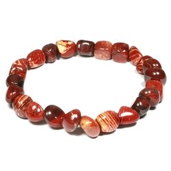 Bracciale In Pietre Naturali Corniola – Chip – CrystalAge – Per Coraggio E Passione – Regalo Energizzante - 2