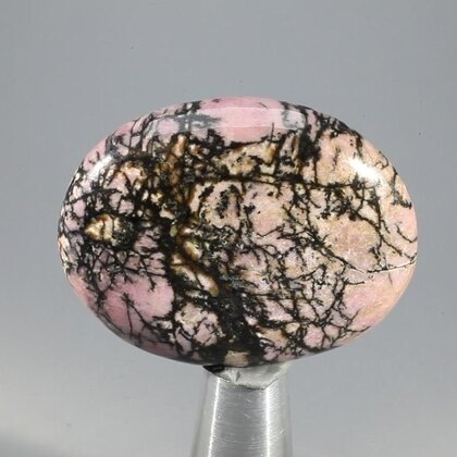 Rhodonite Massage Stone ~38mm