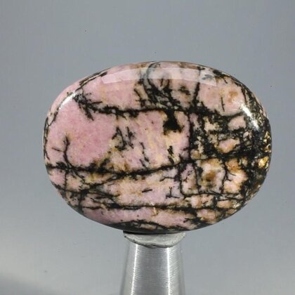 Rhodonite Massage Stone ~39mm